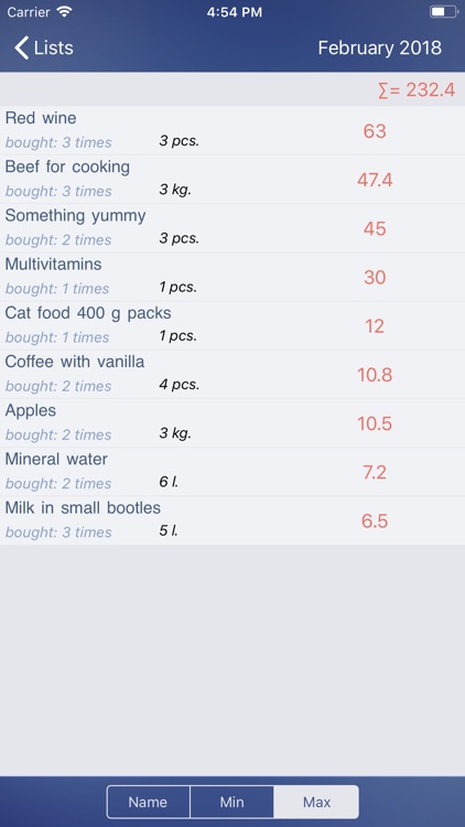 Just Buy! - Shopping list screenshot-4