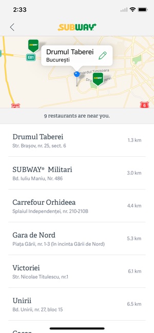 SUBWAY® Romania(圖2)-速報App