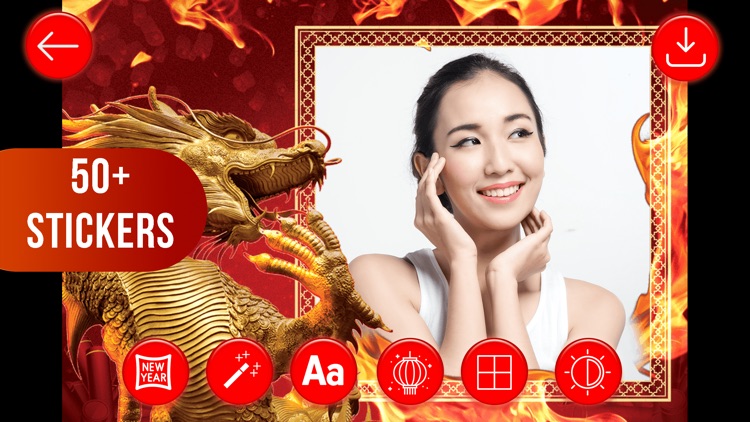 Chinese New Year Photo Frames