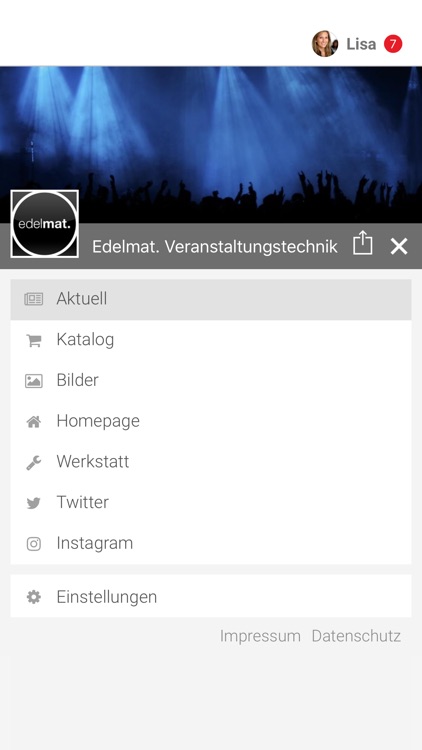 Edelmat. Veranstaltungstechnik