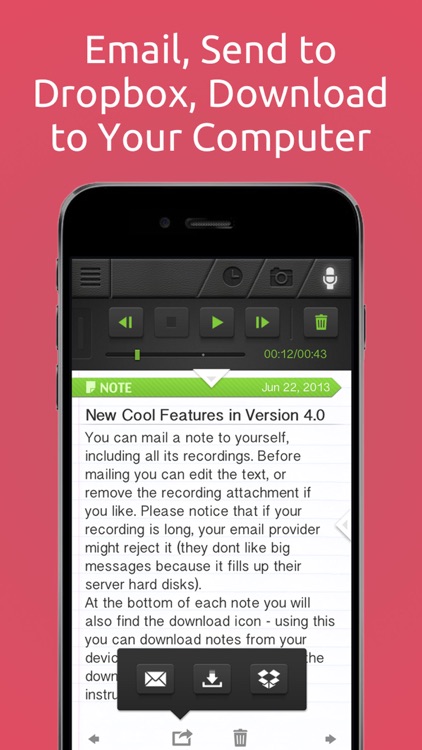 SuperNote Notes Recorder+Photo screenshot-3