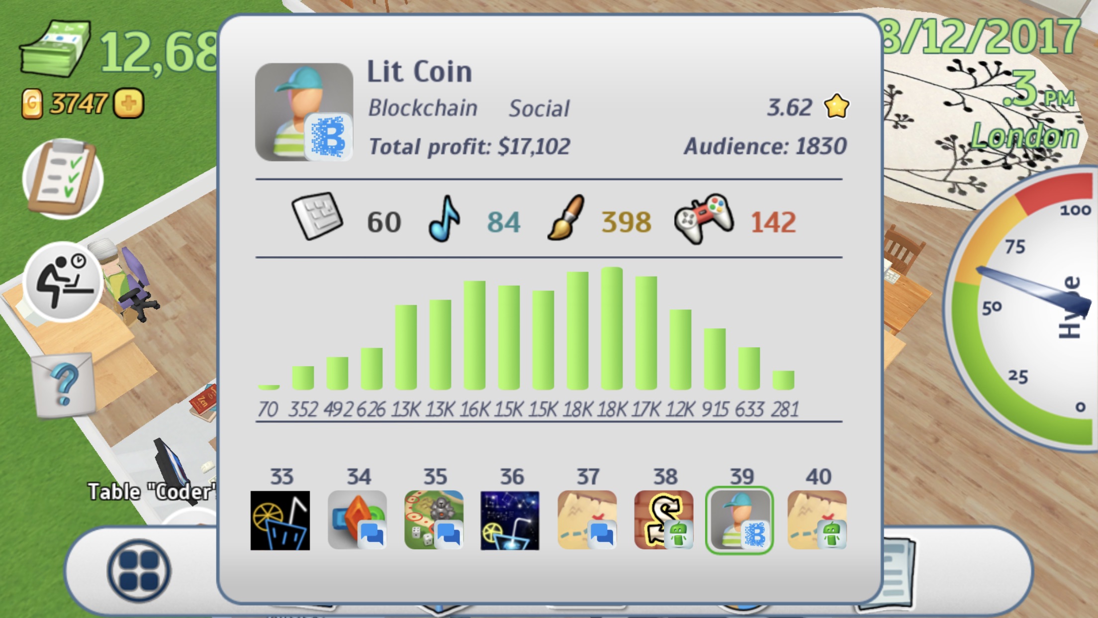 Screenshot do app Office Story