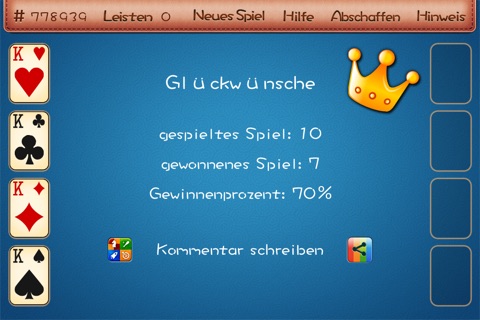 ABC FreeCell Pro screenshot 3