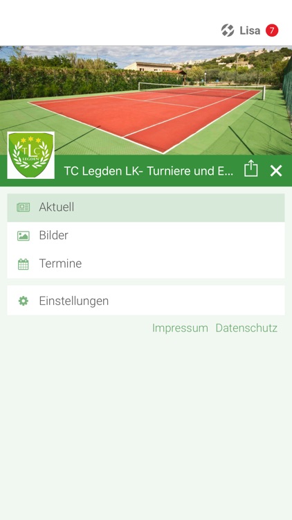 TC Legden Turnier / Ergebnisse