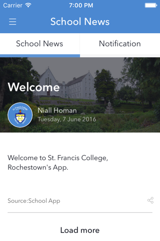 St. Francis College,Rochestown screenshot 2