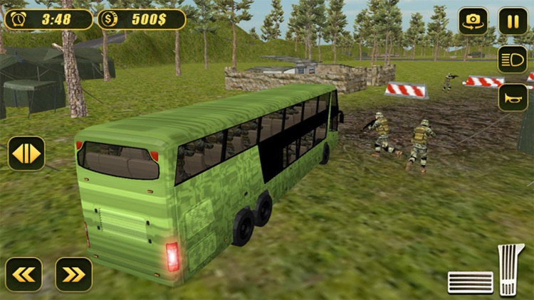 Military Transporter Bus Sim