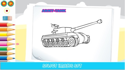 Tank Coloring Pages screenshot 3