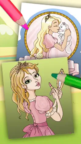 Game screenshot Magic Princess - Coloring Book apk