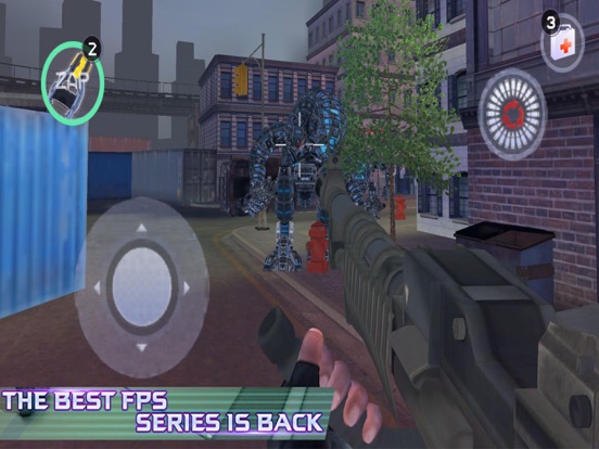 Robots War Shooting Battle screenshot 2