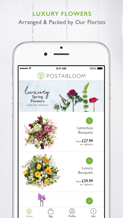 Postabloom Flower Delivery App