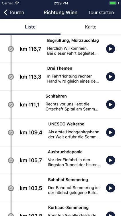 Audioguide Semmeringbahn