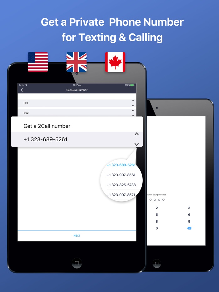 2Call Second Phone Call Number