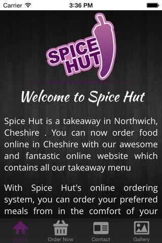 Spice Hut Northwich screenshot 2