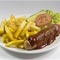 Currywurst,Pommes,Burger,Hot Dog,Berlin;Friedrichshain;Kiez,Speisen,Inside Burger,