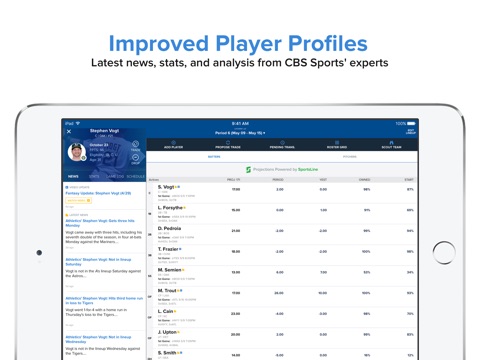 CBS Sports Fantasy screenshot 3