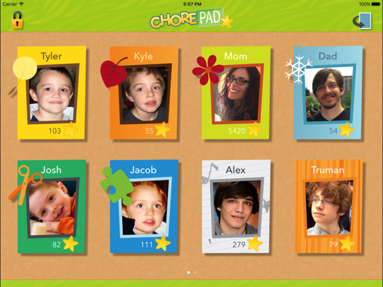 Chore Pad HD screenshot