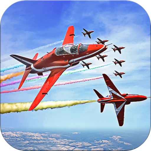 Aircrafts Stunt Sky