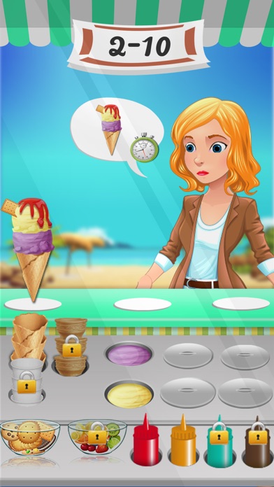 Frozen Ice Cream Making Fun screenshot 4
