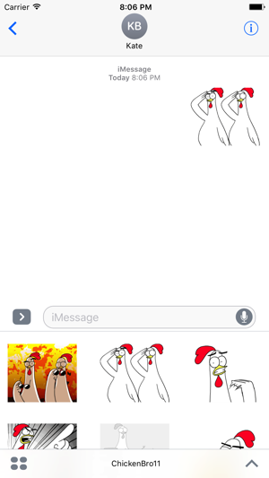 Chicken Bro 11 Sticker Pack