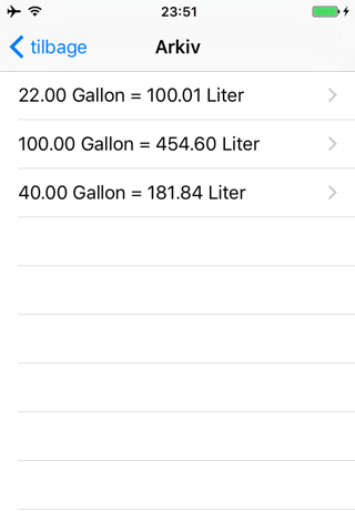Gallon Liter screenshot 4
