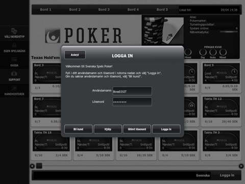 Svenska Spel Poker screenshot 2