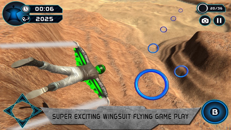 Wingsuit Simulator Flying Game