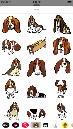 Basset Hound Dogs By MariNaomi