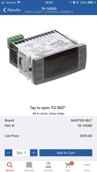 Nor-Lake/Master-Bilt OEM Parts screenshot 4