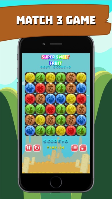 Super Sweet Fruit Match 3 screenshot 2