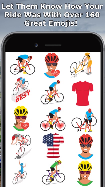 CyclEmoji - Cycling Emojis