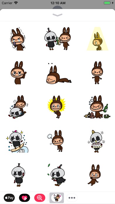 Ailen Bunny Animated Stickers screenshot 2