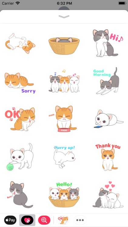 Kitty Animated Stickers Pack