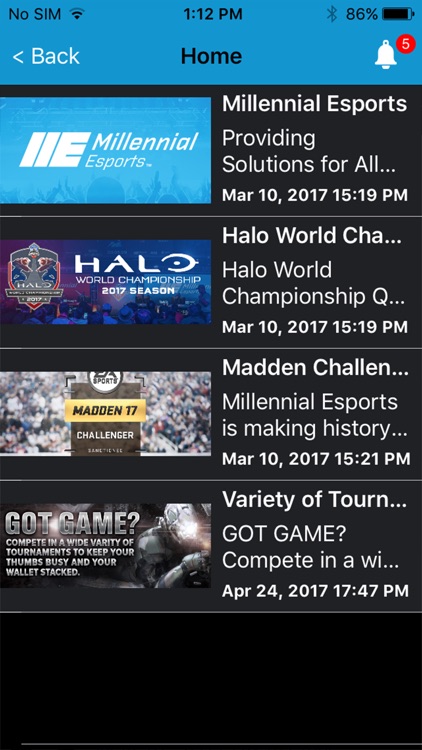 Millennial Tournaments