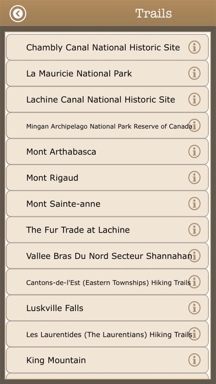 Visit- Quebec Camps & Trails screenshot-3