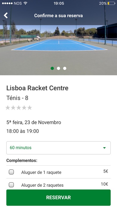 Lisboa Racket Centre screenshot 4