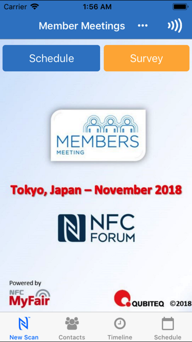 How to cancel & delete NFC Forum Member Meetings from iphone & ipad 3