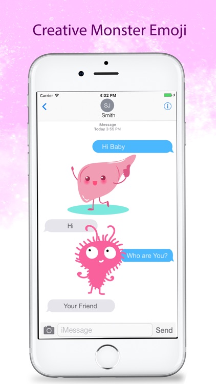 Cute Monster Stickers and Emojis screenshot-3
