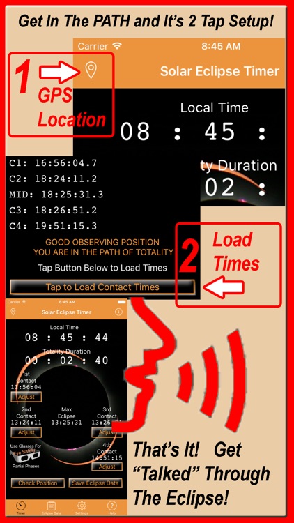 Solar Eclipse Timer