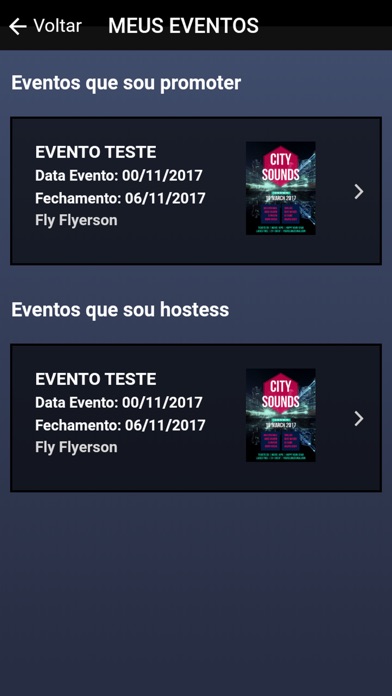 WeList Eventos screenshot 2