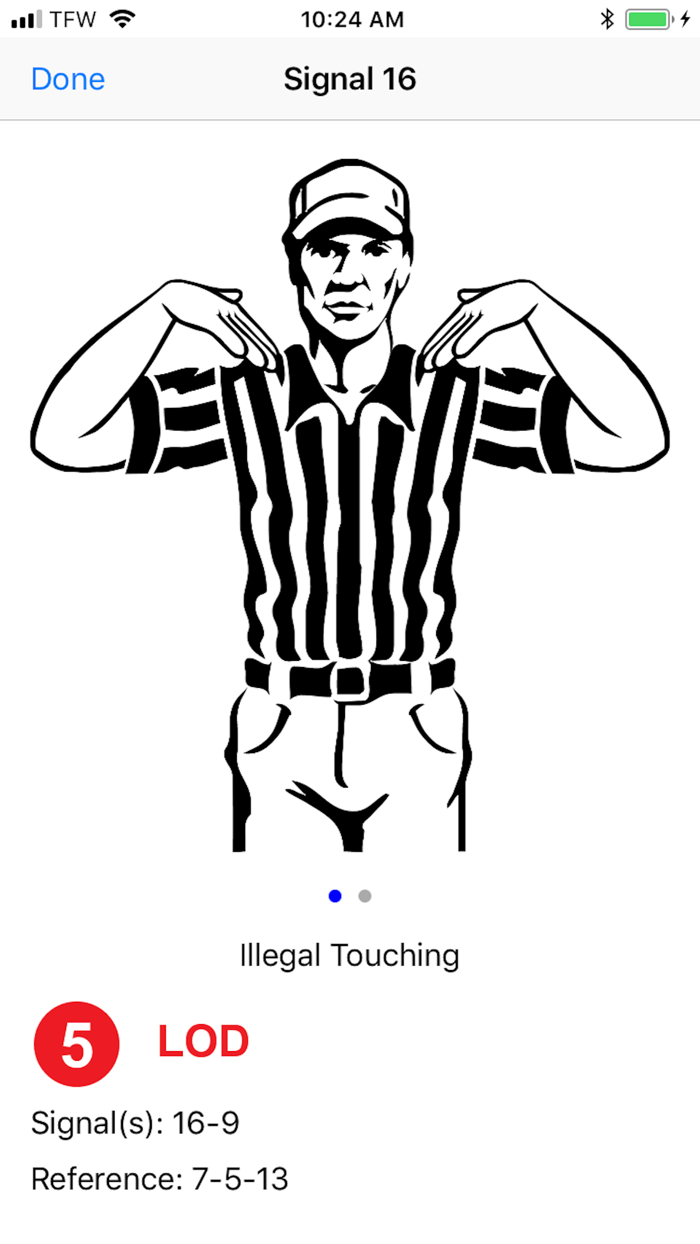 Williams Penalty Card