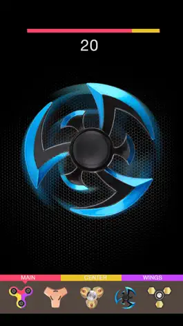 Game screenshot Fidget spinner - change all apk