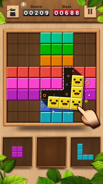 Wooden Block Puzzle: Wood Game screenshot 4