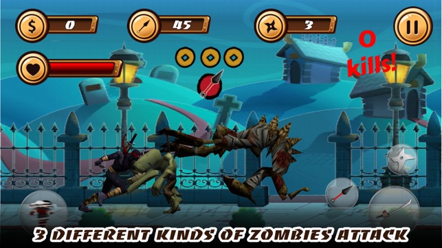 Mayhem Ninja: Ninja Vs Zombies(圖2)-速報App