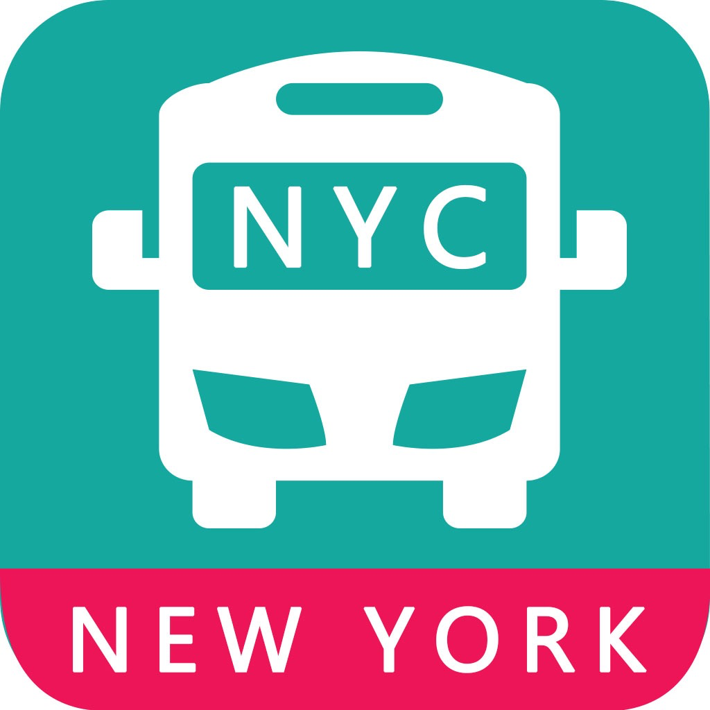 NYC Subway, Bus, Rail New York App Icon