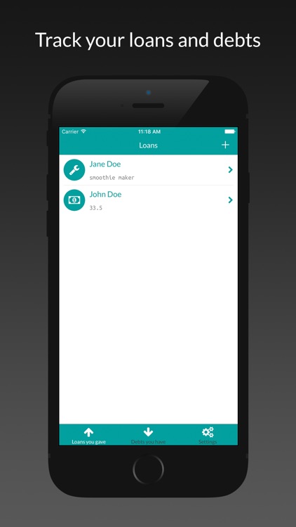 Keeper - Loan and debt tracking