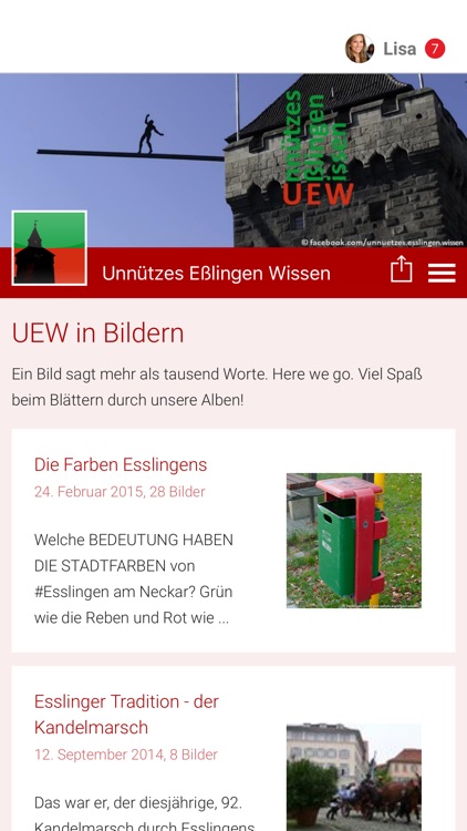 Unnützes Eßlingen Wissen