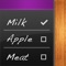 This app brings the most easy-to-use shopping list to your iPhone, iPad or iPod touch