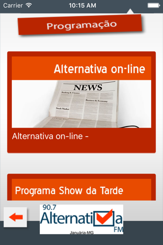 Alternativa FM 90.7 screenshot 4
