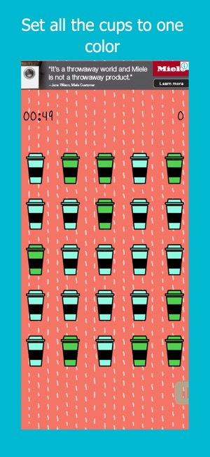 Colored Coffee Cups