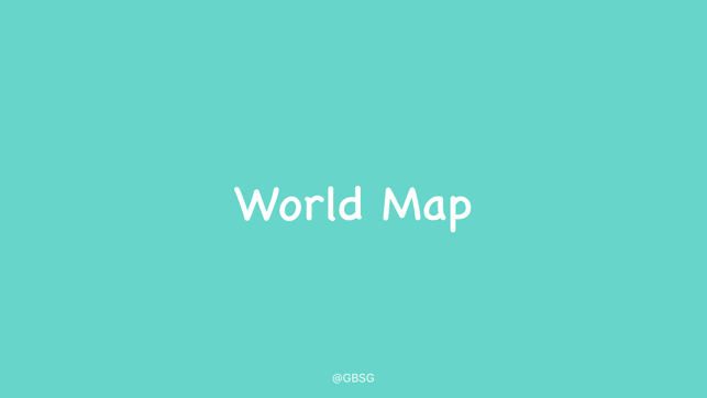 World Map With Test